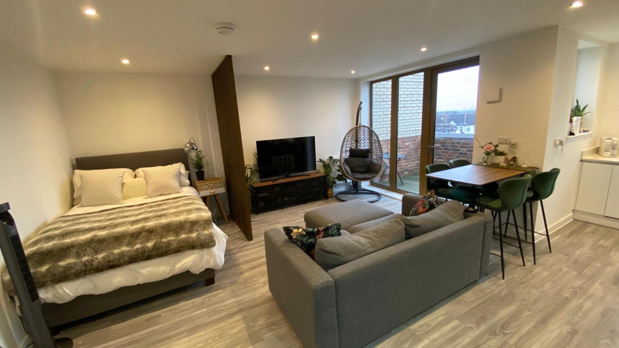 London Luxe: Stylish Studio Екстер'єр фото